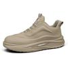 Moda rahat yumuşak taban spor ayakkabılar kalın taban yükseltici file nefes alabilen ayakkabılar aşınmaya dayanıklı hafif koşu ayakkabıları