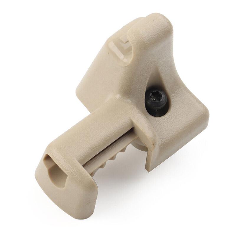 EGP000040NUG EGP000050NUG 1 Pair Car Left Right Sun Visor Clip Retainer Fit For Land Range Rover L322 2003-2010 2011 2012 Beige