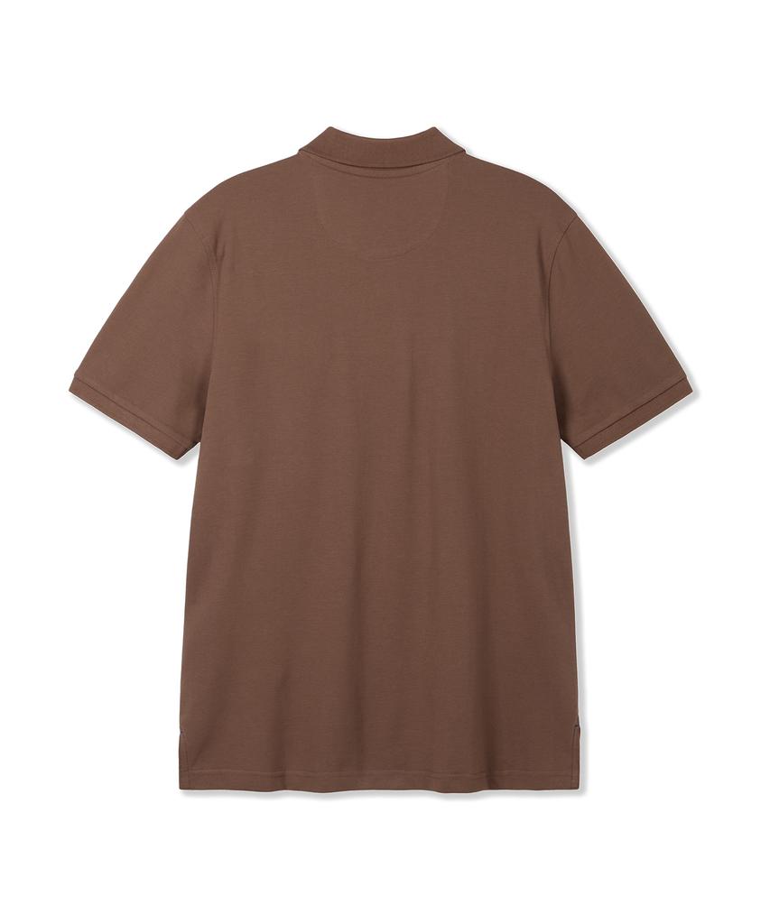 USPOLOASSN Summer Polo Shirt_Brown
