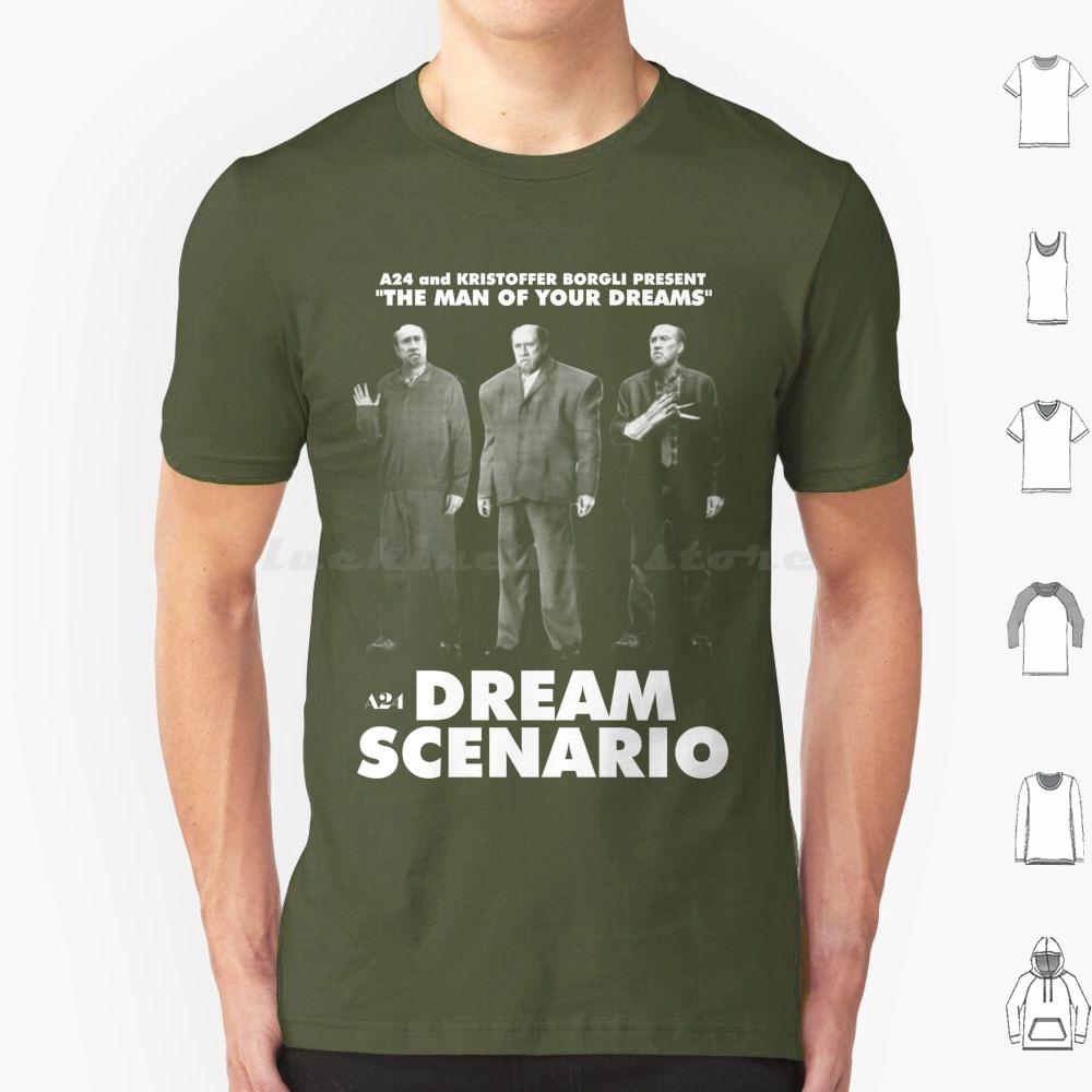 Dream Scenario Man Of Your Dreams T Shirt Cotton Men Women DIY Print Dream Scenario Sick Of Myself A24 Film Nicolas Cage