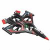 Remote Control Stunt Foam Airplane, Colorful LED Lights, Impact Resistant, 360° Roll