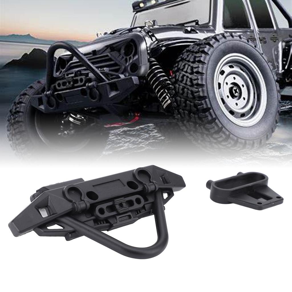 RC Car Front Bumper Set with Bracket Plastic for SCY Model Replacement Accessories 16103-6011