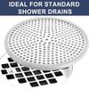 Anti-Clogging Floor Drain Filter Silicone Edging Shower Drain Cover Bathroom Hair Strainer  Toilet