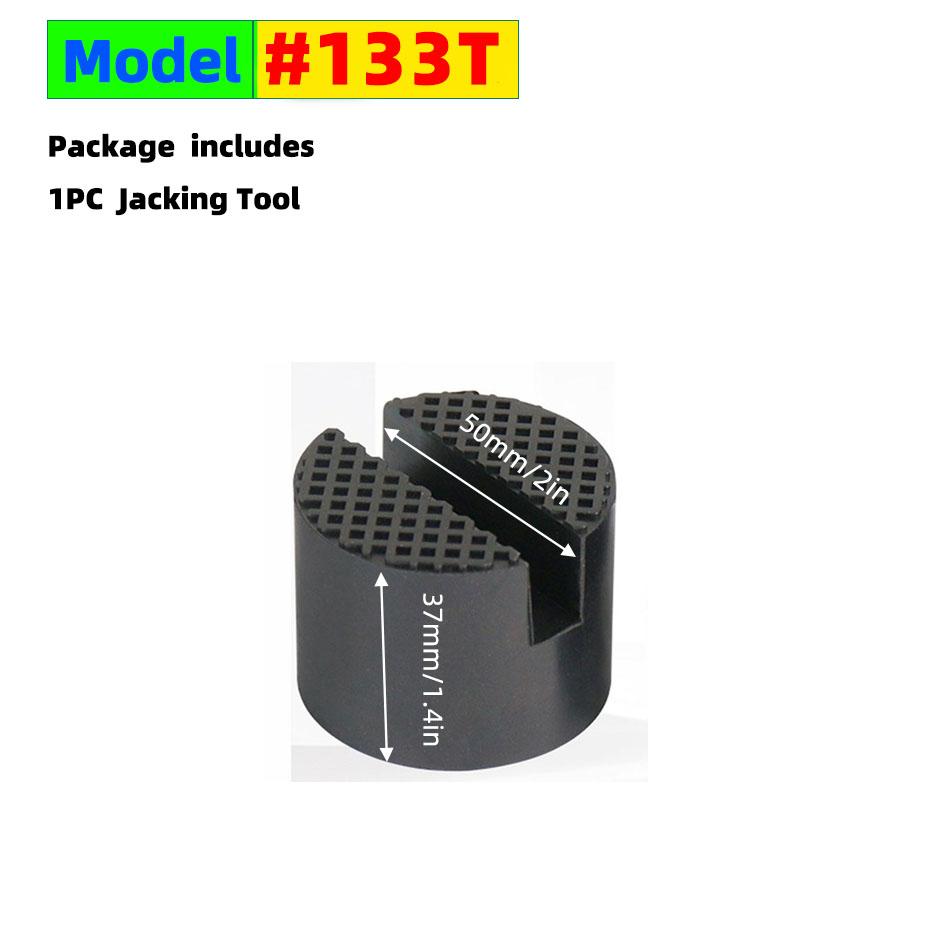 Universal Car Lift Jack Stand Rubber Pads Frame Protector Adapter Floor Slotted Car Jack Rubber Pad For Lexus Subaru Fiat Volvo.