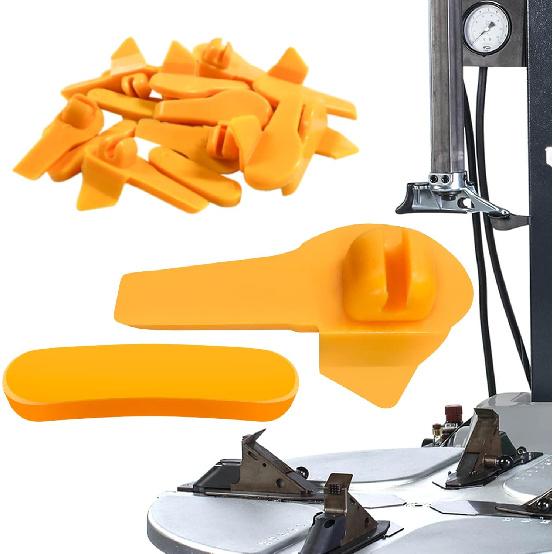 Watris Veiyi Tyre Changer Mount, 20Pcs Tyre Tire Changer Mount, Yellow Tire Machine Duck Head, Tire Changer Duck Head Tool Rim Protector Tire Machine