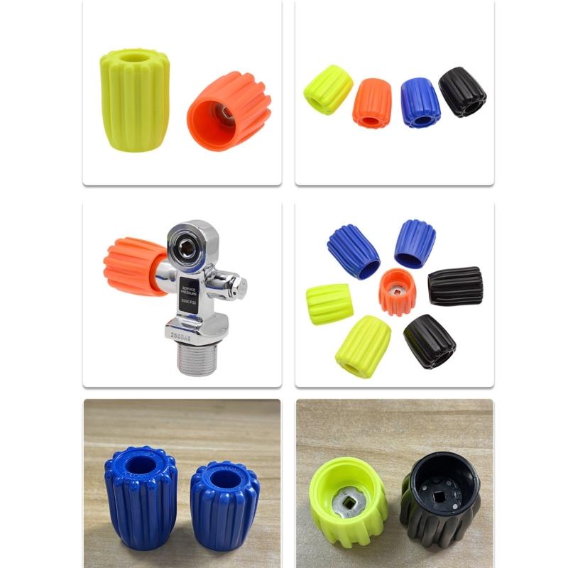 Cylinder Valves Handwheel Knob Wear Resistant Diving Tanks Valves Cover Gas Cylinder Valves Knob Dives Maintenance Accessory