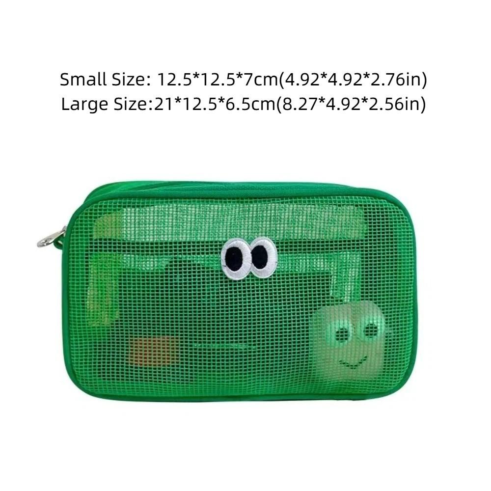 Skin Care Storage Bag Women Cosmetic Bag DIY Shoulder Bag Korean Storage Bag Mesh Cosmetic Bag
