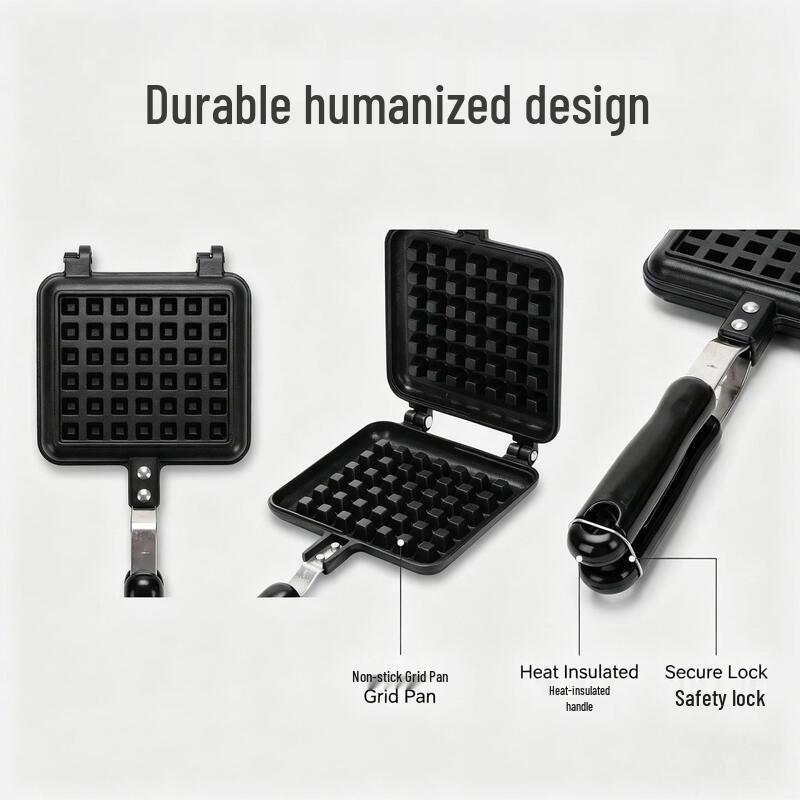 Handun Home Baking Waffle Mold Pan
