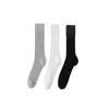 Female Spring and Summer Thin Style Pure Cotton Hemp Medium Tube Moon Cotton Socks