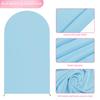 Elastic U-Shaped Arch Door Cloth Cover Decorative Backdrop for Birthday Party Wedding, 120x50cm