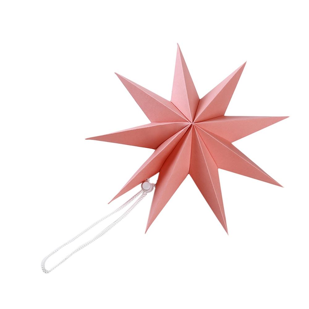 Props Xmas Tree Decoration Party Supplies Paper Star Lantern Christmas Decoration Hanging Ornaments