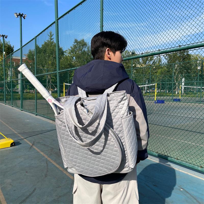 Outdoor Fitness Bag Storage Bag, Large Capacity Pick Racket Bag, Women's Backpack, Tennis Sports Bag, Badminton Backpack