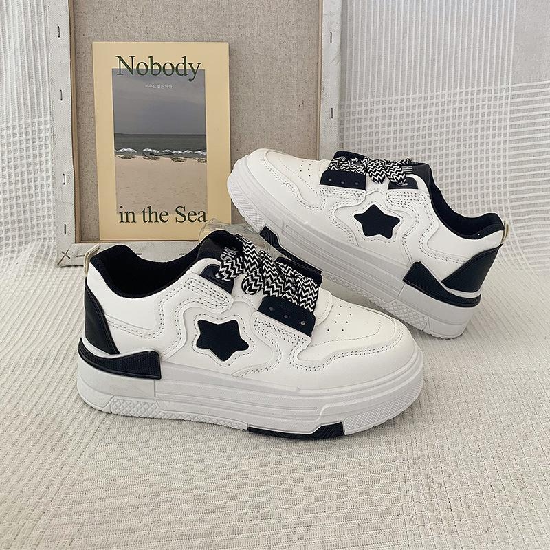 Original star little white shoes women's spring 2025 new niche chic popular versatile sports and leisure board shoes