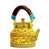 Hand Painted Designer Aluminium Kettle for Tea/Coffee, Home Décor& Gift Purpose. Capacity 1 L,