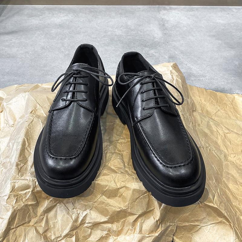 Men'S Shoes New British Men'S Casual Business Dress Inner Height Increase Youth Suit Leather Shoes Men'S Korean Version 86226-T