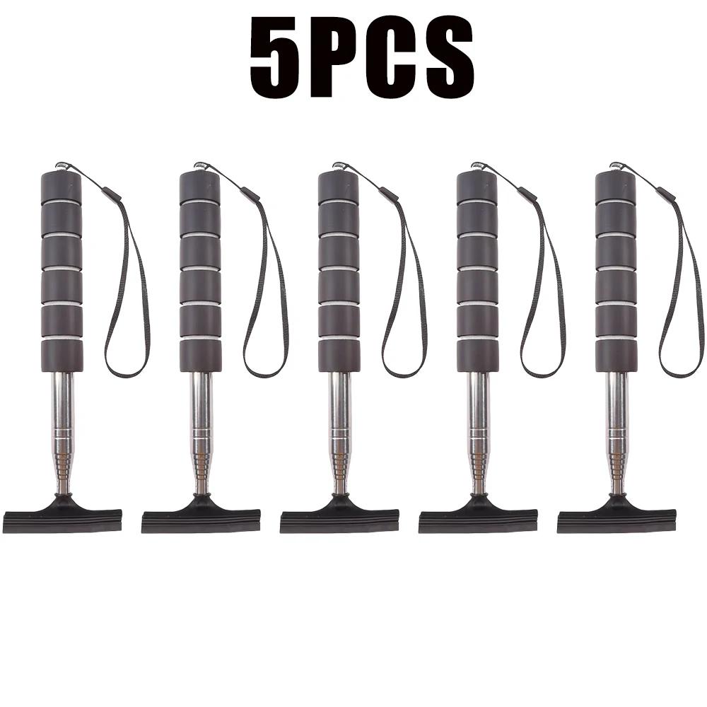 Car Side Mirror Portable Rainy Glass Window Cleaning Tool Wiper Telescopic Handle Squeegee Telescopic Rearview Mirror Squeegee