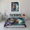Fairy Art Decor Set Bedding Set with 1 Duvet Cover 2 Pillowcases Single Double King Queen Gift