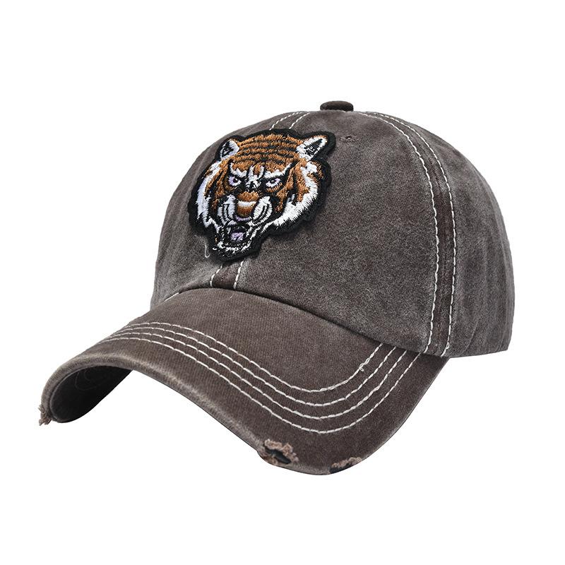 JYL TS DIY  Versatile Mesh Cap Hip Hop Embroidery Sunshade Cotton Hat