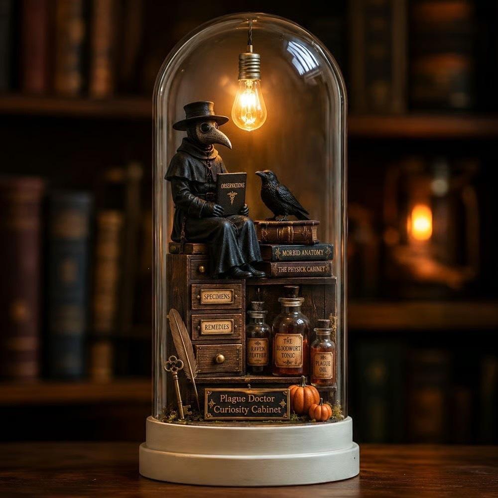 Reader Night Light Reading In Test Tube Reader Ornament