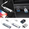 B5 2025 Hot For Volkswagen OTG 4 IN 1 Type C To USB A 3.0 HUB High Speed Multi Ports Splitter Adapter For Volkswagen VW GOLF Pol