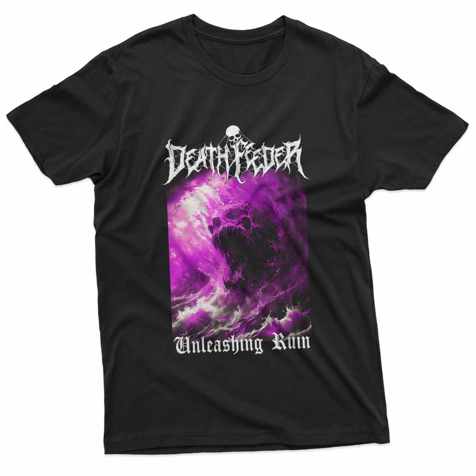

Deathfeeder - Unleashing Ruin 100% Cotton T-shirt Mens Tees Top XL