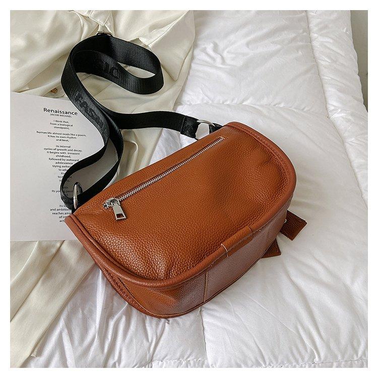 100% Genuine Leather Large Capacity Women Shoulder Crossbody Bag 2023 High Quality Soft Cow Leather Female Handbag Messenger Sac