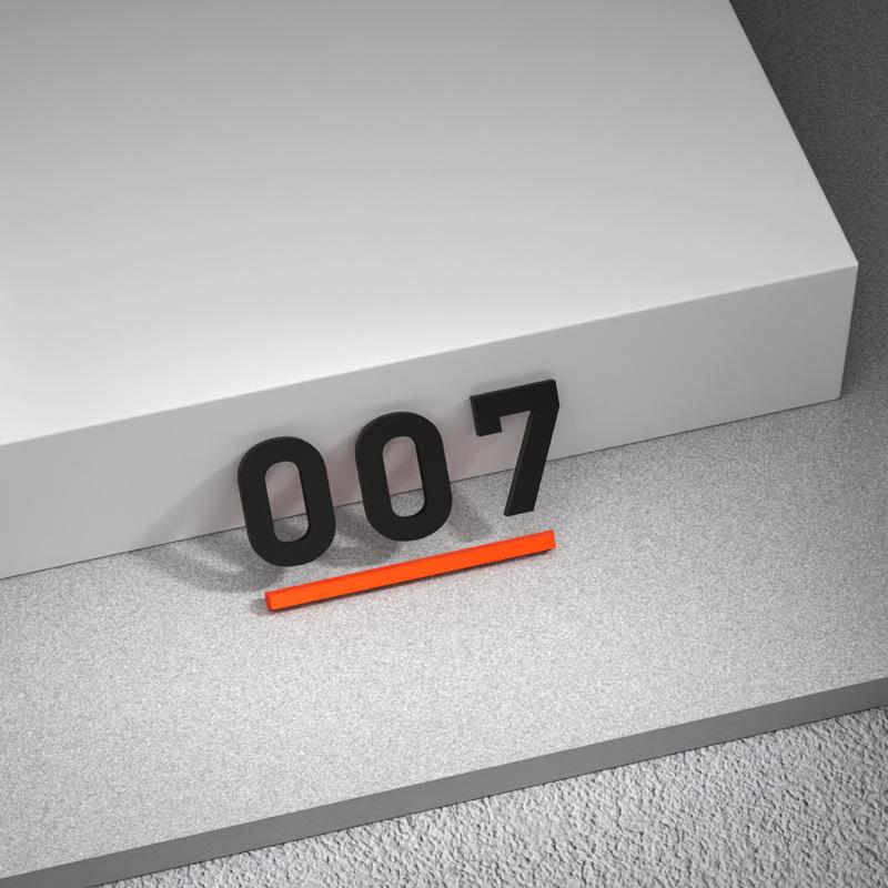 Černý válečník Autoemblém pro modely Zeekr 007GT/001/7X/009/007