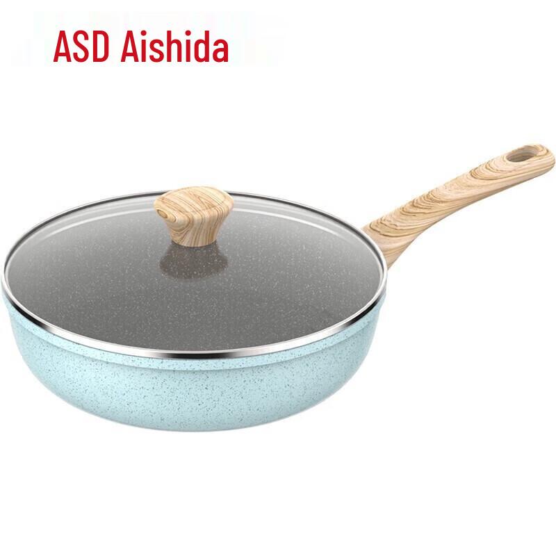 Aishida Crystal Stone Non-stick Fry Wok