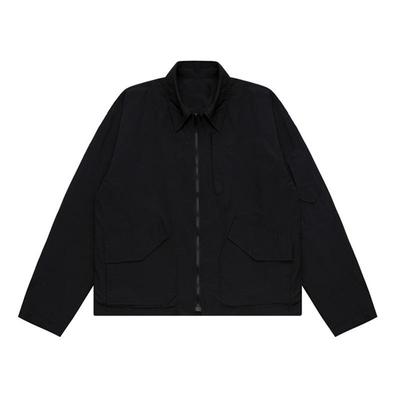 Jesienna Cienka Kurtka Męska Styl Koreański Modny Dojrzały Styl Męska Przystojna Kurtka Casualowy Krótki Top