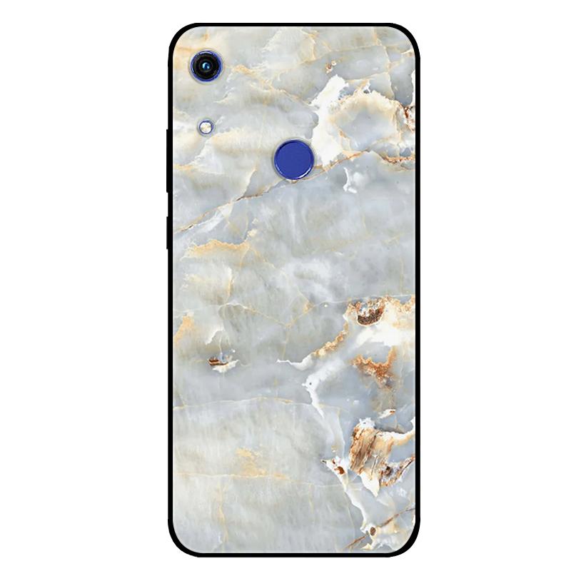 For Huawei Y6S Y6 2019 Case Marble Soft Matte Silicone Back Cover For Huawei Honor 8A Pro Y6 S Y6 Prime 2019 Full Phone Shell