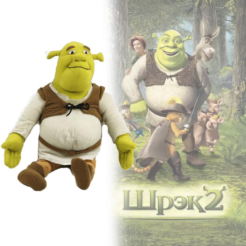 Shrek Plush Character Toy Soft Stuffed Doll Christmas Children Festival Gifts