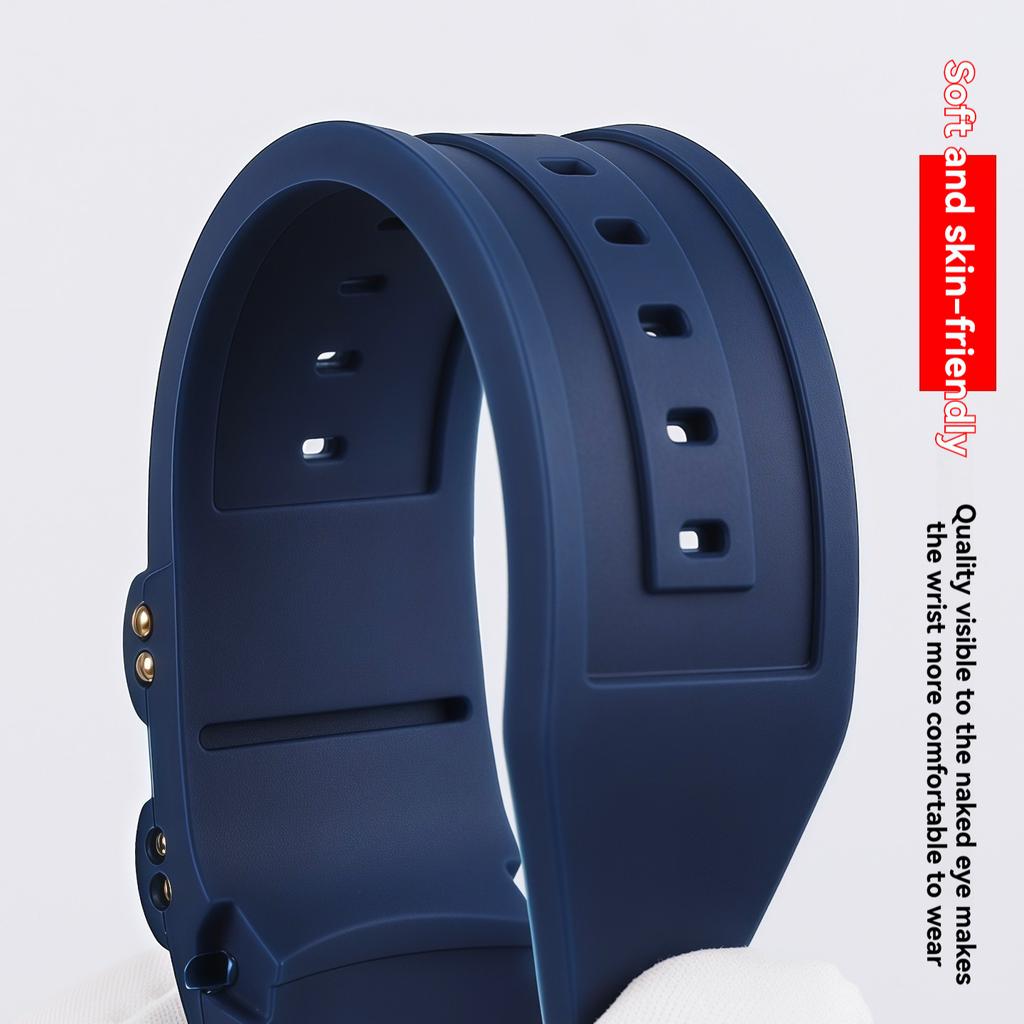 26mm Invicta Russian Diver Watch Band - Silicone Rubber Strap with Metal Pellets, Professional Diver Bracelet for Men/Women
