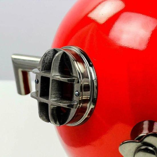 U.S Navy Red Antique Diving Helmet - Mark V Deep SCA Scuba Divers Helmet - Christmas Red