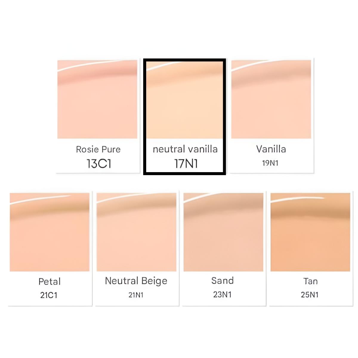 Etude Двойная стойкая тональная основа-сыворотка SPF27 PA++ 30 г, выберите 4 цвета 30gX 17N1 Neutral Vanilla