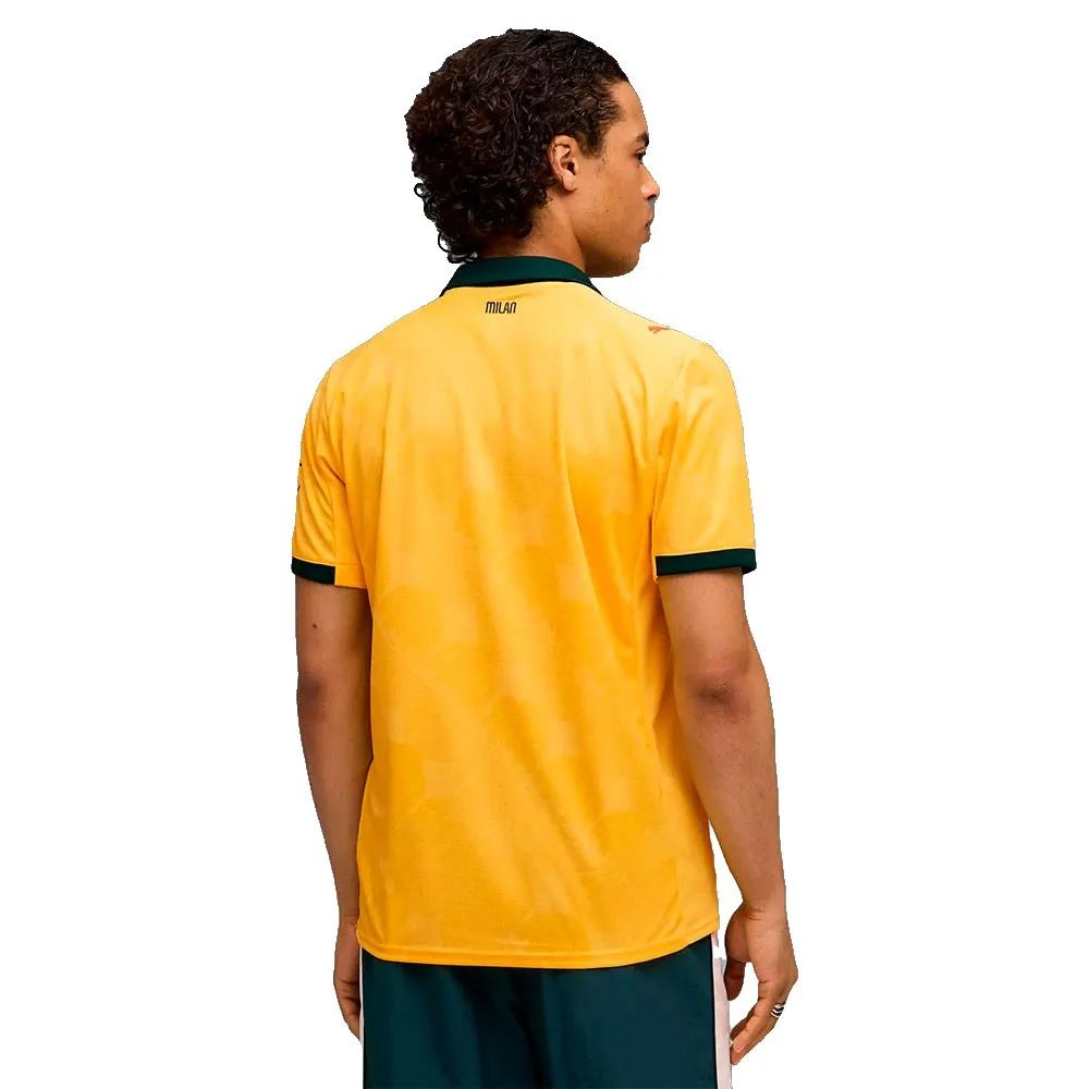 Puma Third AC Milan 2025/26 Soccer Training Jersey DryCELL Yellow