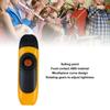 Atyhao Kazoo Musical Instrument, Kazoo, Playing Instrument, Mouthpiece with Curved Design, Adjustable Tone, with String, Yellow, ABS Material