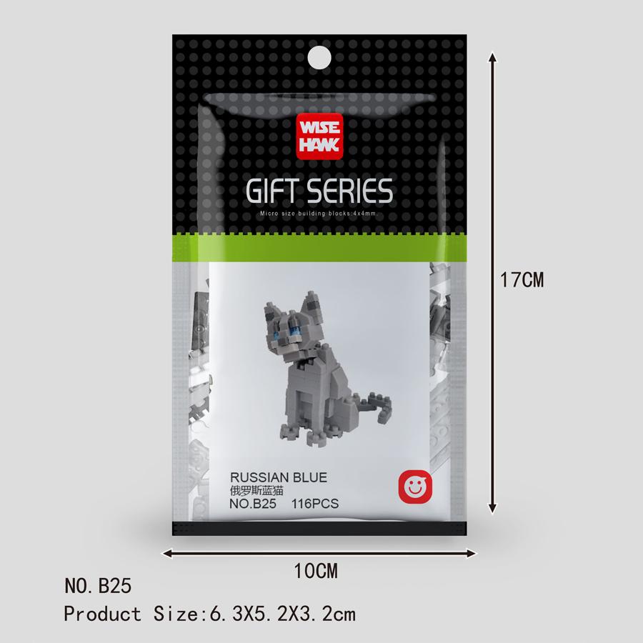 Mini Tiere Mikropartikel Bausteine Diamantsteine Kinderspielzeug Katze Hund Fisch Vögel Modelle Montage Spielzeug Geschenksets