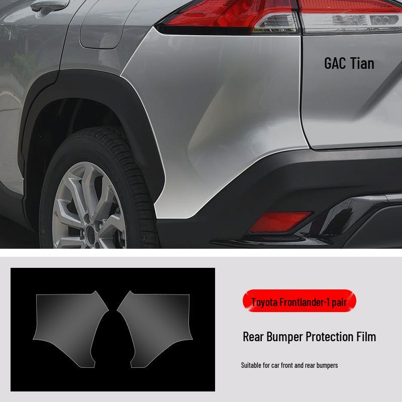 Toyota Frontlander Stoßstangenfolie: Passend für 23 Modelle, Vorne/Hinten TPU Unsichtbare Folie