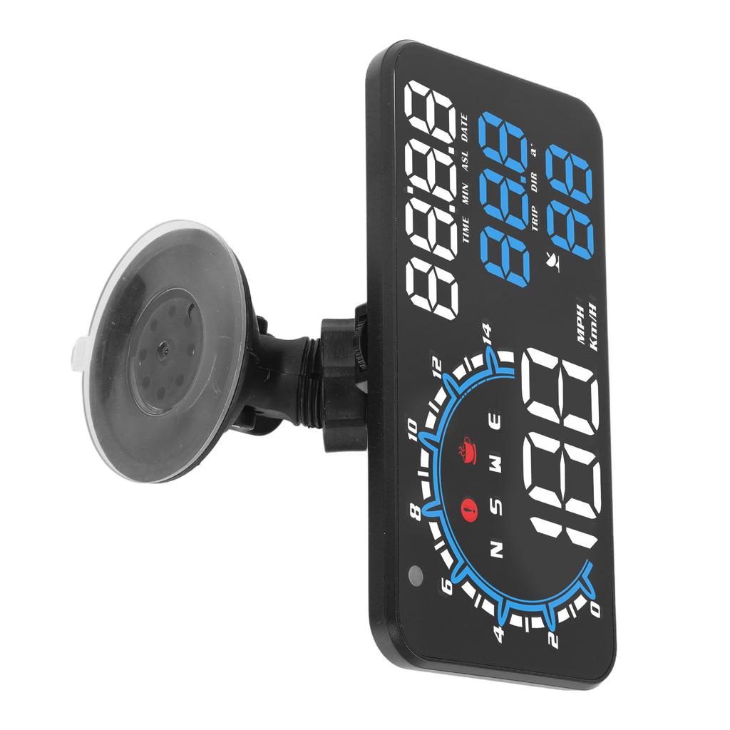 GPS Speedometer Speed Alarm Fatigue Driving Reminder Rugged HD Display HUD Display   for Car