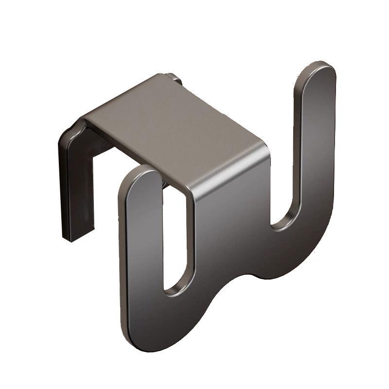 No-Drill Wall-Mounted Space Aluminum Multifunctional Bathroom Slipper Rack