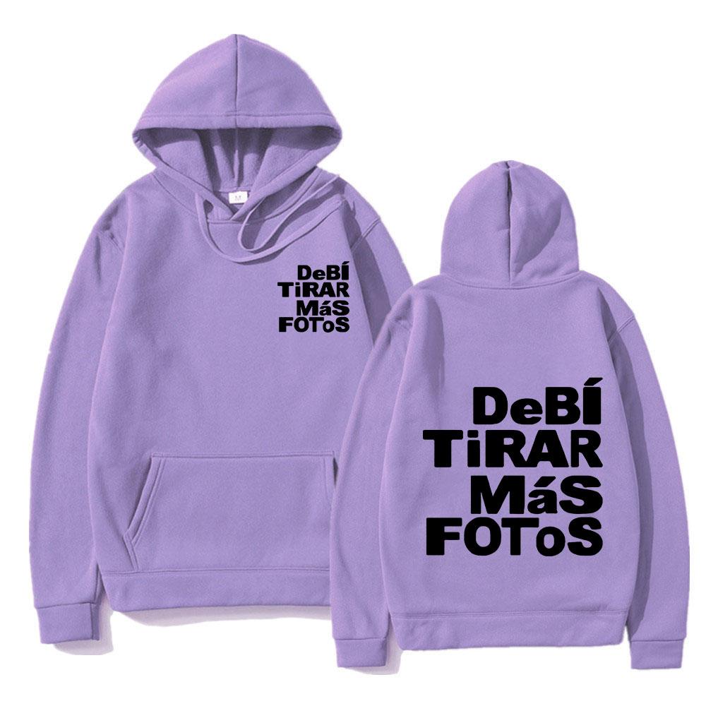 DTMF Debí Tirar Más Fotos Sudadera Con Capucha BAD BUNNY 2025 Hombres_mujeres Sudaderas Con Capucha Harajuku Estética Ropa De