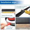 1PC 3M Carpet To Tile Floor Transition Strip Wear-resistant Cuttable Threshold Cover Household PVC Edging Trim Strip Doorway