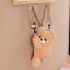 Large Capacity Plush Bear Crossbody Bag Plush Toy Animal Shoulder Bag Children Backpack  Students