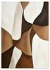 Poster Brown Abstraction