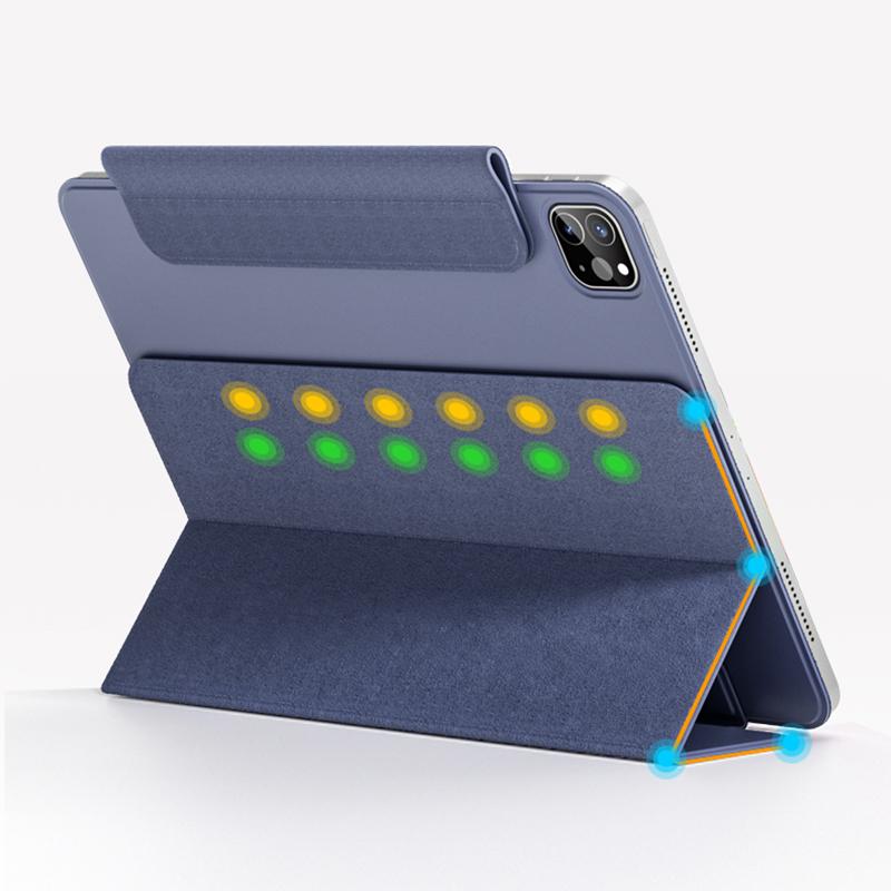 Smart Cover für iPad Pro 11 Tablethülle Für iPad Pro 13 M4 12.9 6. Generation Magnetischer Verschluss für Air 13 11 M3 Air 7