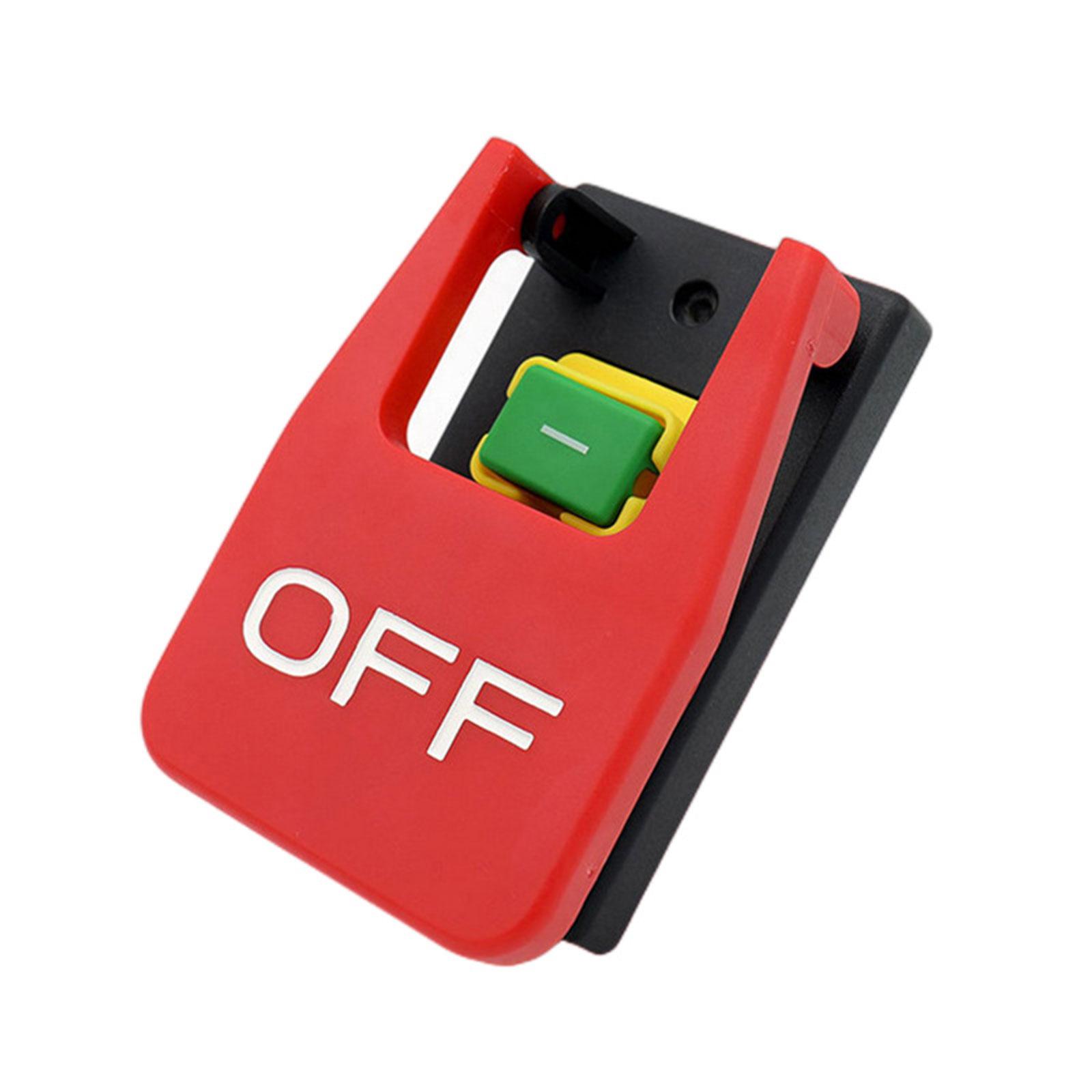 

Versatile Electromagnetic Push Button Long lasting Electromagnetic Switches User friendly for Woodworking & Small Tools 4P