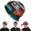 Retro Video Game Controller Men Women Adult Beanies Caps Knitted Bonnet Hat Warm Fashion Autumn Winter Outdoor Skullies Hats
