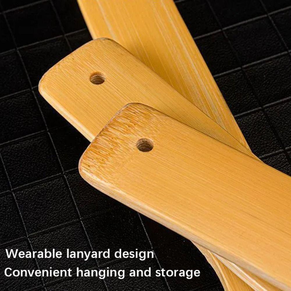 Comfortable Relief Tickling Rake Bamboo Massage Roller Versatile Back Itch Scratcher  Men & Women