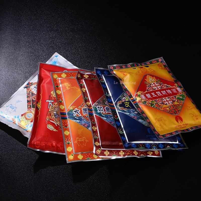 Tibetan Fragrance Powder Natural Plant Offerings Powder Diamond/Manjusri Worship Buddha Indoor Air Purification Aromatherapy