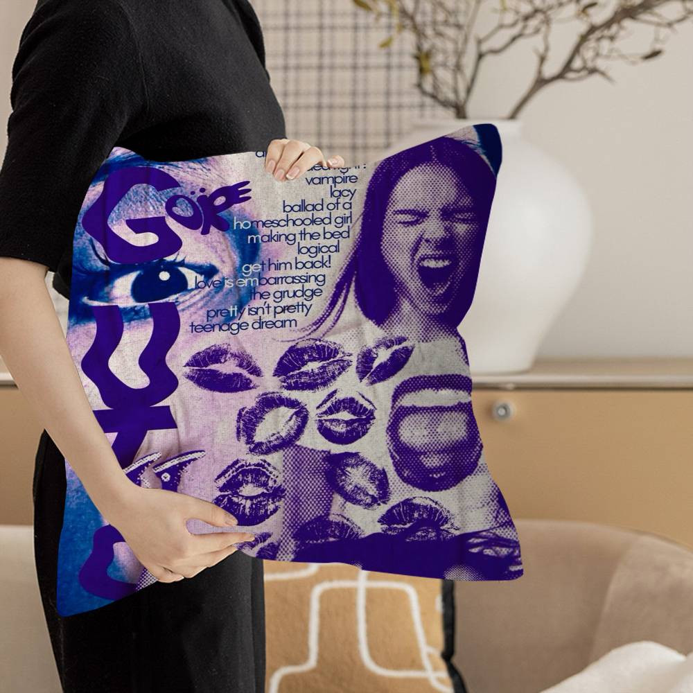 

O-Olivia I-Isabel R-Rodrigo Pillow Cover for Bedroom Room and Living Room Sofa Decorative Cushion Cover 12x12Inch